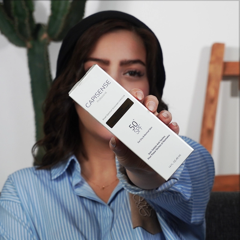 کرم ضد آفتاب بدون رنگ SPF 50 کپیسنس مدل BRI-DN ‌مناسب پوست‌های خشک و معمولی حجم 40 میلی‌لیتر